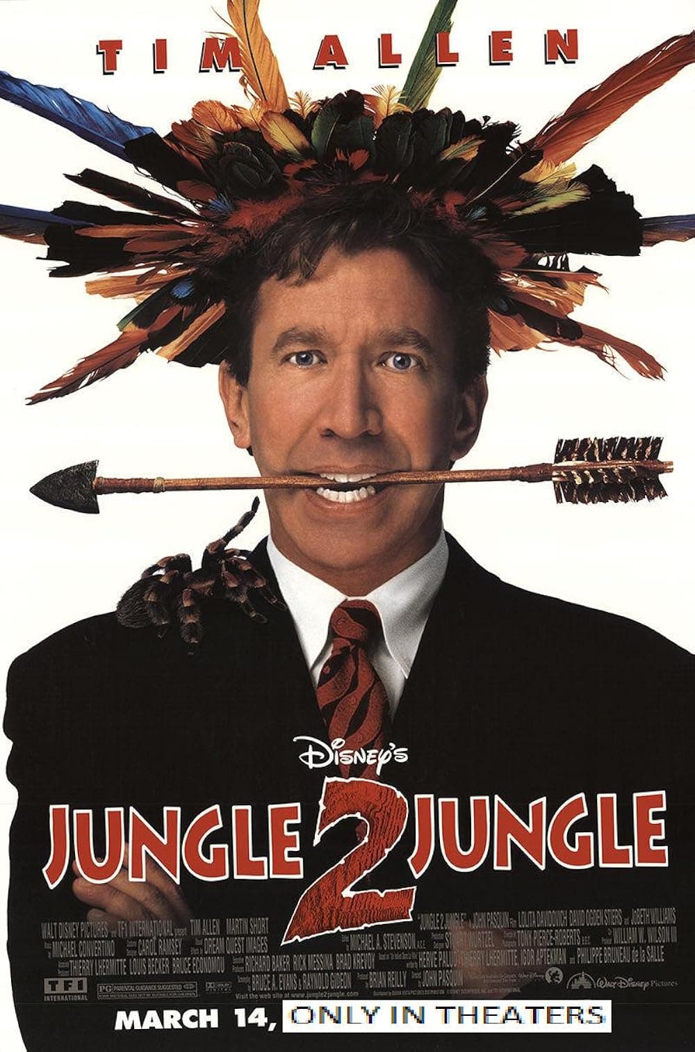Jungle 2 Jungle movie poster