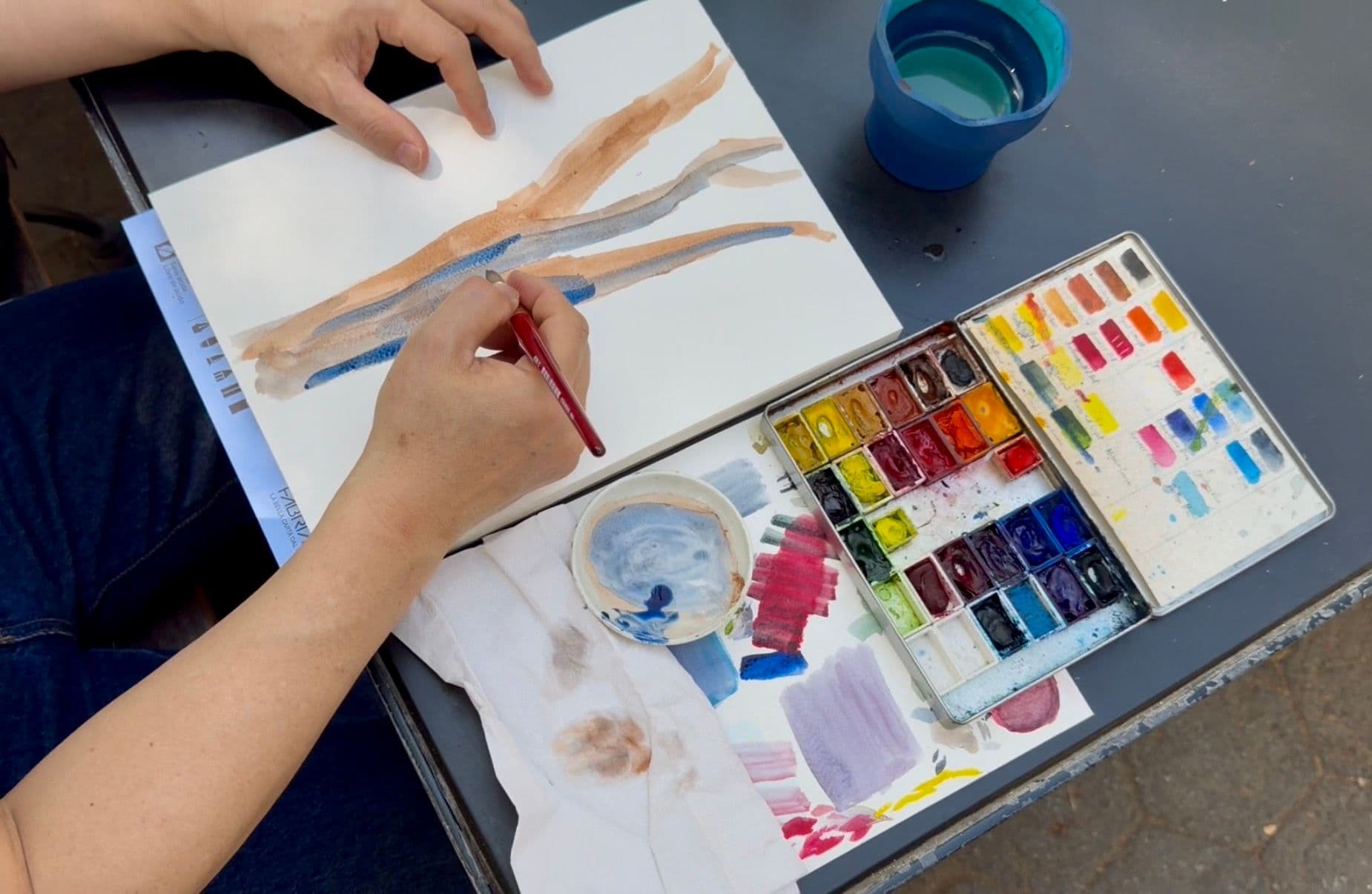 Park Open Studio: Watercolors with Francis Hsueh